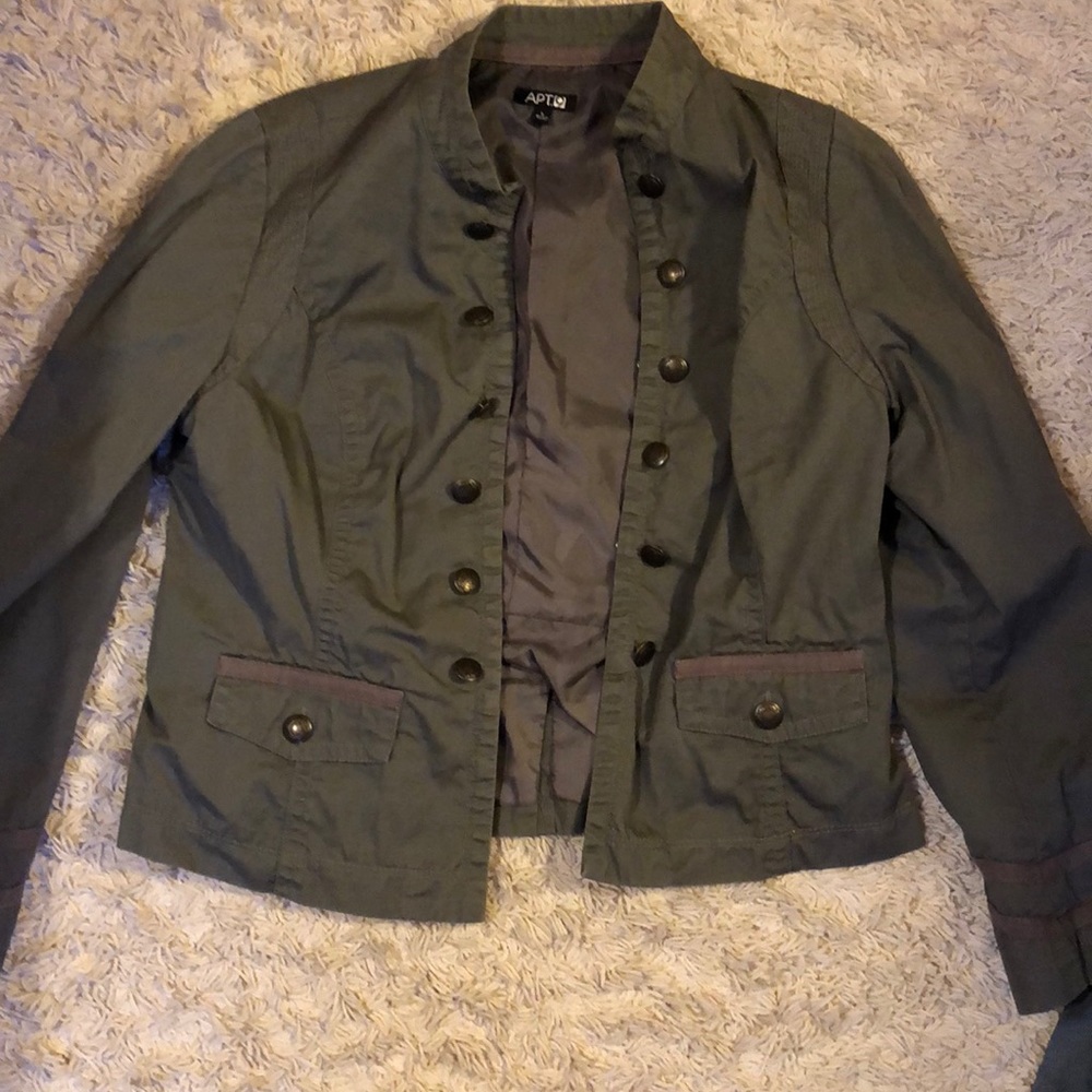 Apt. 9 large dark green jacket